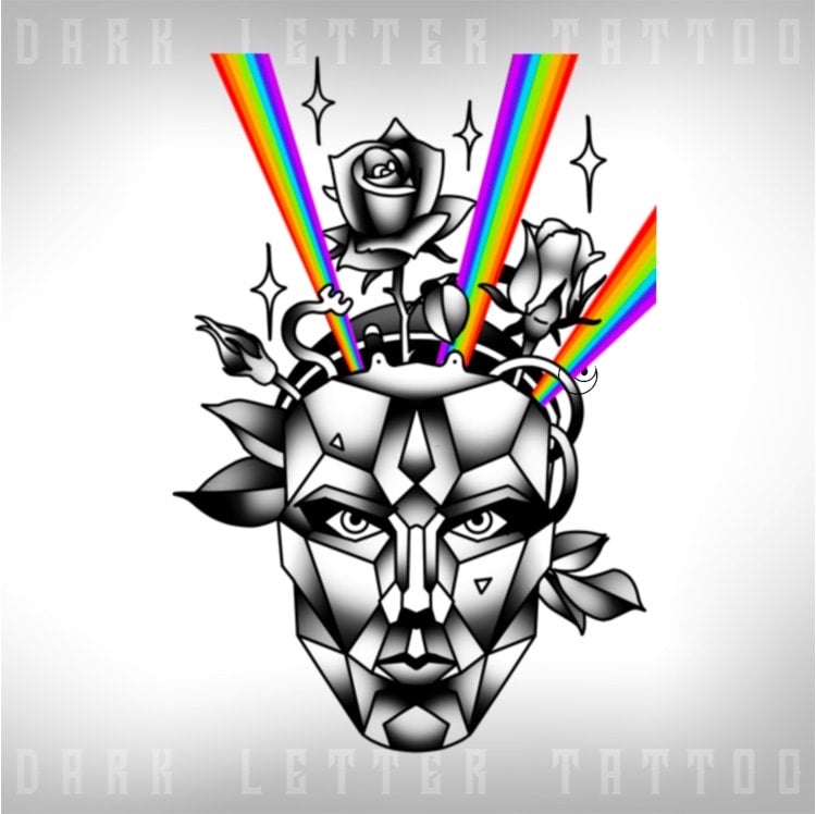 Pink Floyd tattoos, psychedelic ideas on your skin | tattooists